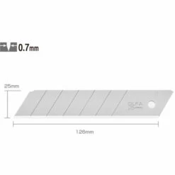 OLFA LB 10 18mm 10 Klingen, Kunststoffbox