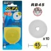 OLFA Ersatzrundklingen RB45 45mm 10 Stück In Der VE