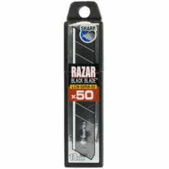 TAJIMA Ersatzklinge RAZAR BLACK 18mm – 50 Stück, TAJ-10312