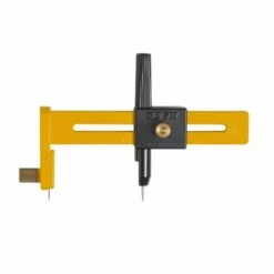 OLFA Kreisschneider CMP-1 Für Modellbau & Bastelarbeiten, Radius 1-15cm, Inkl. 5 Ersatzklingen