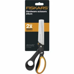 Fiskars Schere 24cm Mit Gezahnter Klinge (Inh. 5 Stück)