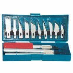 MS WARENVERTRIEB 16 Tlg. Präzision Skapellmesser Set Kunststoffbox