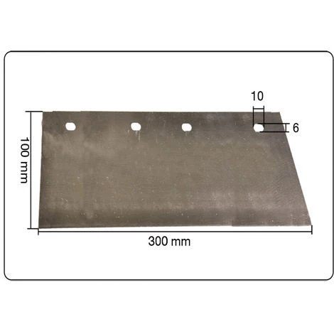 MISO TOOLS 3 X Ersatzklinge Für Bodenschaber 300 Mm Aus Federstahl 2 MISO TOOLS 3 X Ersatzklinge Für Bodenschaber 300 Mm Aus Federstahl – Bild 2