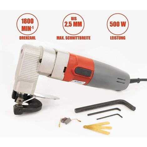 Mauk Elektro Blechschere Nibbler - 500 W, 1800 Min-1, Schneidet Bis 2,5 Mm 3 Mauk Elektro Blechschere Nibbler - 500 W, 1800 Min-1, Schneidet Bis 2,5 Mm – Bild 3