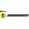 OLFA 9 Mm Abbrechklingen ExcelBlack Ultra Scharf (Box Mit 10 Stück)