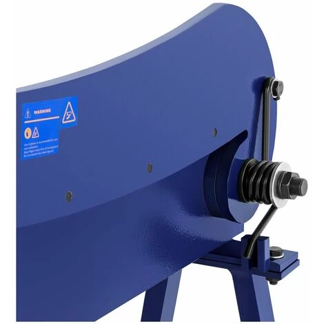 MSW Blechschlagschere Schlagschere Hebelschere 1000Mm Schnittlänge Inkl Untergestell - Grau, Silbern 5 MSW Blechschlagschere Schlagschere Hebelschere 1000Mm Schnittlänge Inkl Untergestell - Grau, Silbern – Bild 5