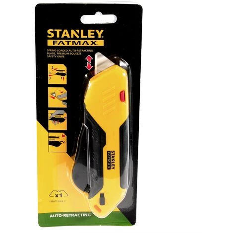 Stanley FATMAX Sicherheitsmesser, Zangengriff ( FMHT10369-0 ) + 10 X Stanley Trapezklingen 1992 Ungelocht Rund ( 2-11-987 ) 4 Stanley FATMAX Sicherheitsmesser, Zangengriff ( FMHT10369-0 ) + 10 X Stanley Trapezklingen 1992 Ungelocht Rund ( 2-11-987 ) – Bild 4