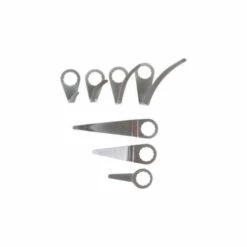 BGS TECHNIC Schneidmesserset - Für Druckluftausglaser 3218 - 7-tlg. "BGS"