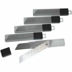 CHILITEC 50 Cuttermesser Abbrechklingen Teppichmesser Cutter Klingen 18mm