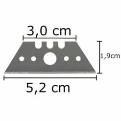 CMC Trapezklingen Mit Loch 50 Stück Im Dispenser Trapez Cutterklingen -Angebote Schneidwerkzeug Store 19764609 4