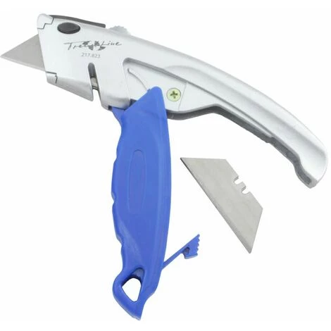 TrendLine Allzweckmesser Mit 5 Klingen Metall Teppichmesser Cuttermesser 1 TrendLine Allzweckmesser Mit 5 Klingen Metall Teppichmesser Cuttermesser