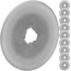 PrimeMatik - Ersatzklinge Für Rollschneider Packung Mit 10 Stück