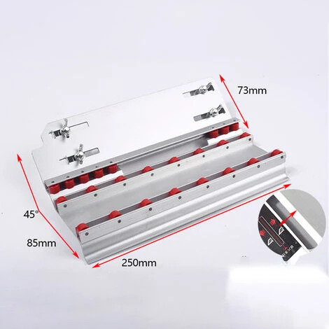 ASUPERMALL 45 Grad-Tile Anfasvorrichtung Steintrenn Exposed Außenecke Construction Werkzeug Multifunktionswinkel Schneid Helfer Werkzeuge 4 ASUPERMALL 45 Grad-Tile Anfasvorrichtung Steintrenn Exposed Außenecke Construction Werkzeug Multifunktionswinkel Schneid Helfer Werkzeuge – Bild 4