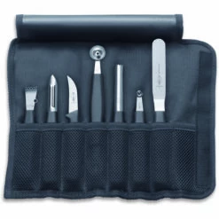 F. DICK Garnierset Mit Rolltasche 7-teilig SparschŠler Palette Fruchtausstecher