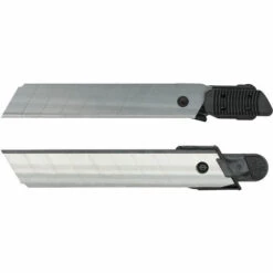 TopTools24 Mehrzweckmesser - Hochwertiges 2-Komponenten-Cuttermesser, Schwarz -Angebote Schneidwerkzeug Store 28291776 3