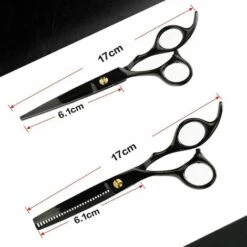 LITZEE Barber Scissors Pack Mit Reinigungstuch Und Schleifkarte, Rasiermesserkamm, Clips, Verbessertem Profischnitt -Angebote Schneidwerkzeug Store 28932144 4