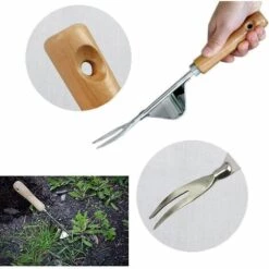 LITZEE Garden Manual Weed Extractor Biegefestiger Löwenzahn-Extraktor Schnelle Und Wirtschaftliche Unkrautwerkzeuge Aus Aluminiumlegierung Für Gartenrasen -Angebote Schneidwerkzeug Store 28932648 4