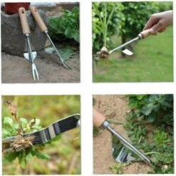 LITZEE Garden Manual Weed Extractor Biegefestiger Löwenzahn-Extraktor Schnelle Und Wirtschaftliche Unkrautwerkzeuge Aus Aluminiumlegierung Für Gartenrasen -Angebote Schneidwerkzeug Store 28932648 5