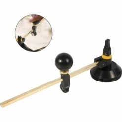 LITZEE Rundglasschneider Mit Saugnapfschneidwerkzeugen, Diamantschneidkreisdurchmesser 400 Mm Für Professionelle Bastler