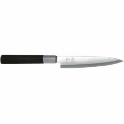 KAI EUROPE GMBH Kai Wasabi Black Yanagiba, Shashimi Messer, Filitiermesser, Fischmesser, 15 Cm, 6715Y