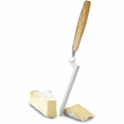 BOSKA HOLLAND Boska Käsemesser Brie Eichen, Käse, Küchenhelfer, Messer, Europäisches Eichenholz / Edelstahl, 25.4 Cm, 320233
