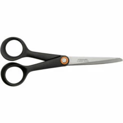 FISKARS GERMANY GMBH Fiskars Functional Form Universalschere Klein, Schere, Küchenschere, Küchenhelfer, Edelstahl, Schwarz, 17 Cm, 1020415