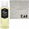 KAI EUROPE GMBH Kai Klingenpflegeset 2-tlg, Japanisches Kamelienöl 100 Ml Und Messer Microfaser Pflegetuch, 30 X 30 Cm, 45500610