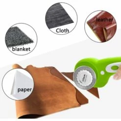 BETTERLIFE 45MM Orange Rotary Cutter Kit Cutter Patchwork Rundmesser Rundmesser Rundmesser Rollmesser Stoffmesser Ledermesser Nähen Stoff Leder Nähen -Angebote Schneidwerkzeug Store 29664862 5