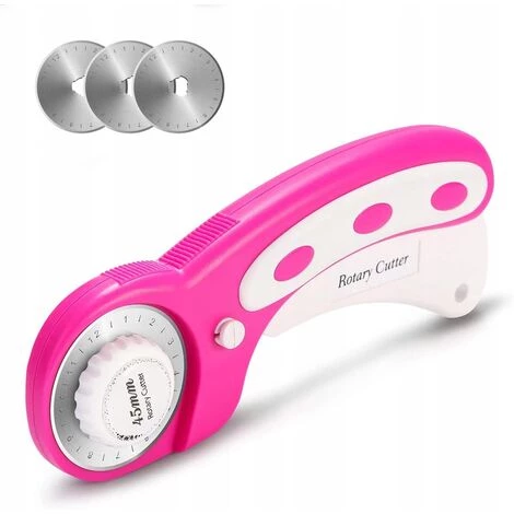 Betterlife Das Austauschbare Rotary Knife Knife Knife Kit Eignet Sich Hervorragend Zum Nähen, Stoffschneiden, Papierschneiden, Lederschneiden Usw. Sehr Gut Geeignet Für Handwerker, Schneider Usw. Rot 1 Betterlife Das Austauschbare Rotary Knife Knife Knife Kit Eignet Sich Hervorragend Zum Nähen, Stoffschneiden, Papierschneiden, Lederschneiden Usw. Sehr Gut Geeignet Für Handwerker, Schneider Usw. Rot