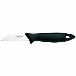 FISKARS GERMANY GMBH Fiskars Essential Schälmesser, Schäl Messer, Küchenmesser, Küchenhelfer, Kunststoff / Edelstahl, 7 Cm, 1023780