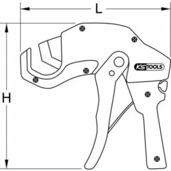 KSTOOLS KS TOOLS Kunststoffrohr-Abstechpistole Ø 6-42mm, 210mm -Angebote Schneidwerkzeug Store 31260847 5