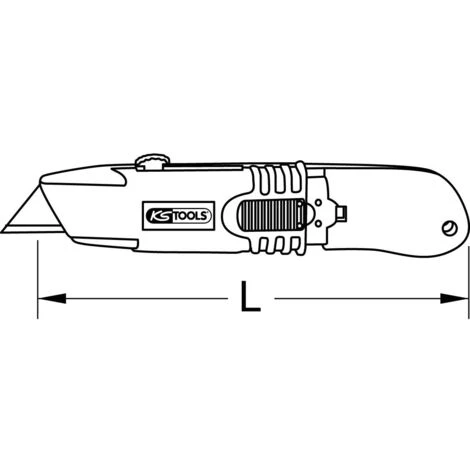 KSTOOLS® KS TOOLS Profi-Universal-Messer, Mit Trapezklinge 5 KSTOOLS® KS TOOLS Profi-Universal-Messer, Mit Trapezklinge – Bild 5