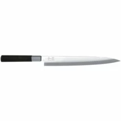 KAI EUROPE GMBH Kai Wasabi Black Yanagiba, Shashimi Messer, Filitiermesser, Fischmesser, 24 Cm, 6724Y