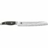 KAI EUROPE GMBH Kai Messer Shun Nagare Brotmesser, Brötchenmesser, Küchenmesser, Messer, 23 Cm, Damaszener Stahl, NDC-0705