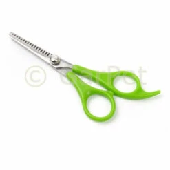 JK Hunde Katzen Kleintier Effilierschere Fellschere Einseitig Hundeschere Schere