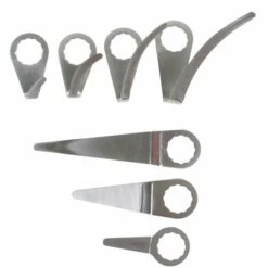 BGS Technic Schneidmesserset Für Druckluft-Ausglaser | Für Art. 3218, 9291 | 7-tlg.