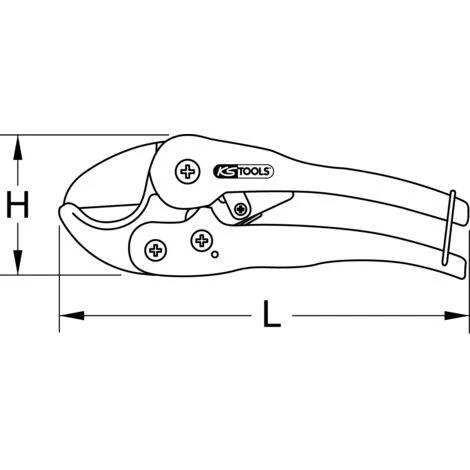 KSTOOLS KS TOOLS Kunststoff-Rohrschere, Ø 0-42mm 5 KSTOOLS KS TOOLS Kunststoff-Rohrschere, Ø 0-42mm – Bild 5