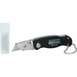 KSTOOLS® KS TOOLS Klappmesser Mit Gürteltragekette, 97mm