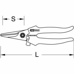 KSTOOLS KS TOOLS Universal-Werkstattschere, 190mm, Selbstöffnend -Angebote Schneidwerkzeug Store 32957424 5