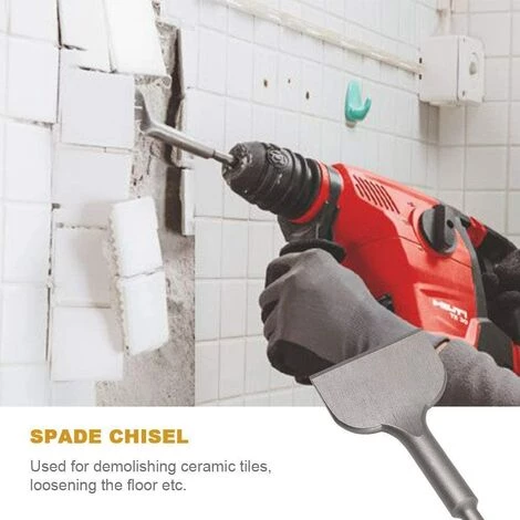 SDS PLUS Fliesenmeißel, 165 Mm X 75 Mm Hochwertige Verlängerungsserie, Gebogener Meißel Für Keramik- Und Bodenfliesen SOEKAVIA 5 SDS PLUS Fliesenmeißel, 165 Mm X 75 Mm Hochwertige Verlängerungsserie, Gebogener Meißel Für Keramik- Und Bodenfliesen SOEKAVIA – Bild 5