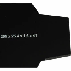 MISO TOOLS 4 Stück Dickichtmesser 4-Zahn 255mm X 25,4mm Für Motorsense Freischneider Carbon-Stahl Messer Klinge -Angebote Schneidwerkzeug Store 33295659 3