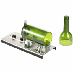 HAPPYSHOPPING Edelstahl Geformter Glasflaschenschneider DIY Werkzeug Abfallflaschenschneider Weinflaschenschneidewerkzeug Weiß -Angebote Schneidwerkzeug Store 33739387 3
