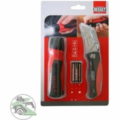 BESSEY TOOL GMBH & CO. KG Bessey Cutter Messer Set LED-Lampe + Klappmesser Mit Ersatzklingen DBKPH-TL-EU