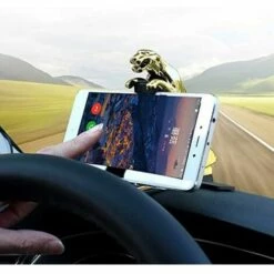 ABCRITAL Handyhalterung Auto Car Leopard Dashboard Telefonhalter 360-Grad-Telefonhalterung Clip GPS-Ständerhalterung Einfacher Clip -Angebote Schneidwerkzeug Store 34600108 5