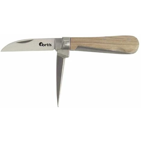 FORTIS Kabelmesser 2tlg. 160mm Holzgriff (1 Stk.) 1 FORTIS Kabelmesser 2tlg. 160mm Holzgriff (1 Stk.)