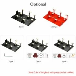 HAPPYSHOPPING Glasflaschenschneider Für Runde Quadratische Ovale Flaschen Und Flaschenhals Multi-Rad DIY Flaschenschneidewerkzeug Für Wein Bier Champagner Flaschen Lampenschirm Blumentopf Vasen Making Artpot,Typ 1 Orange -Angebote Schneidwerkzeug Store 36374535 4