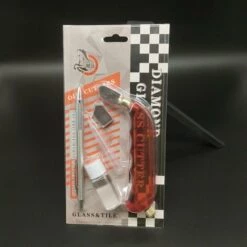 THSINDE Rollentyp, Handtyp, Ölgefüllter Glasschneider, Marker, Diamantstift, 5 In 1 Glasschneider-Set