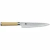 KAI EUROPE GMBH Kai Allzweckmesser Shun Classic White, Küchenmesser, Pakkaholzgriff, Damaszenerstahl, Klingenlänge 15 Cm, DM-0701W