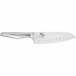 KAI EUROPE GMBH Kai Santokumesser Seki Magoroku Shoso Mit Kullenschliff, Küchenmesser, Edelstahl, Klingenlänge 16.5 Cm, AB-5157