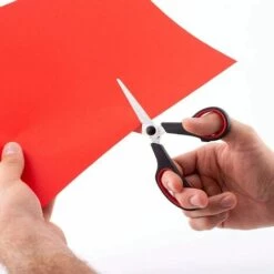 WEIHNACHTSGESCHENK Schere Aus Edelstahl, Arbeitssparend Scharf, Nähkunstschere, Bürobedarf 8,5 Zoll Rot Und Schwarz 2 Stück 9 WEIHNACHTSGESCHENK Schere Aus Edelstahl, Arbeitssparend Scharf, Nähkunstschere, Bürobedarf 8,5 Zoll Rot Und Schwarz 2 Stück -Angebote Schneidwerkzeug Store 37040469 5